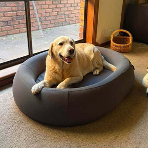 Happy customer with their bed