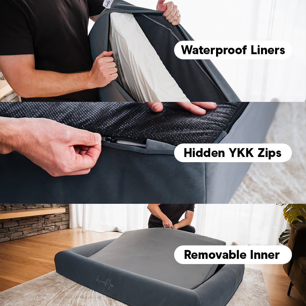 Brooklyn® Ortho Pro Dog Bed (Orthopaedic Memory Foam Dog Bed)