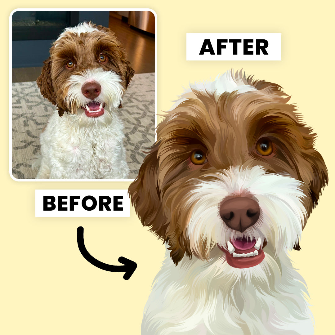 Personalised Pet Pawtrait