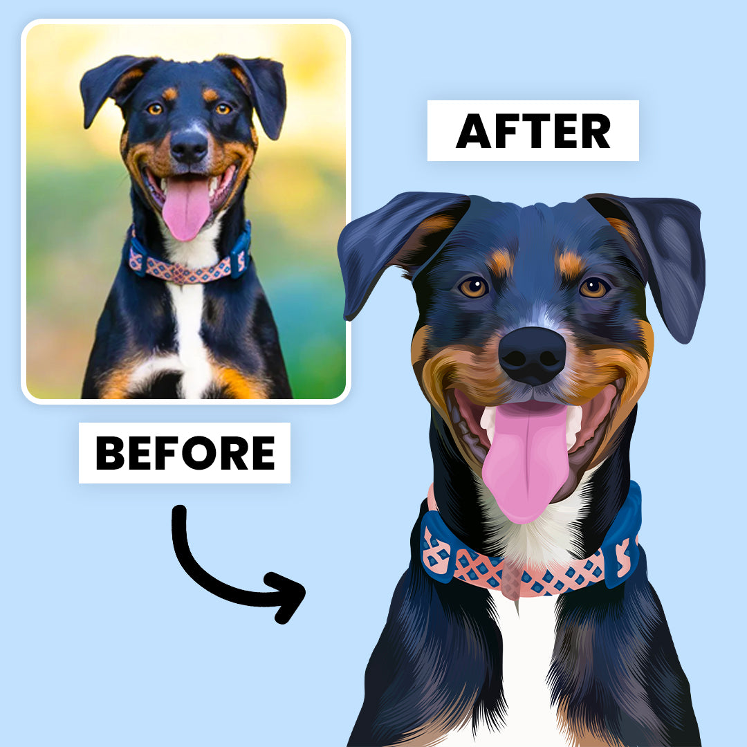 Personalised Pet Pawtrait