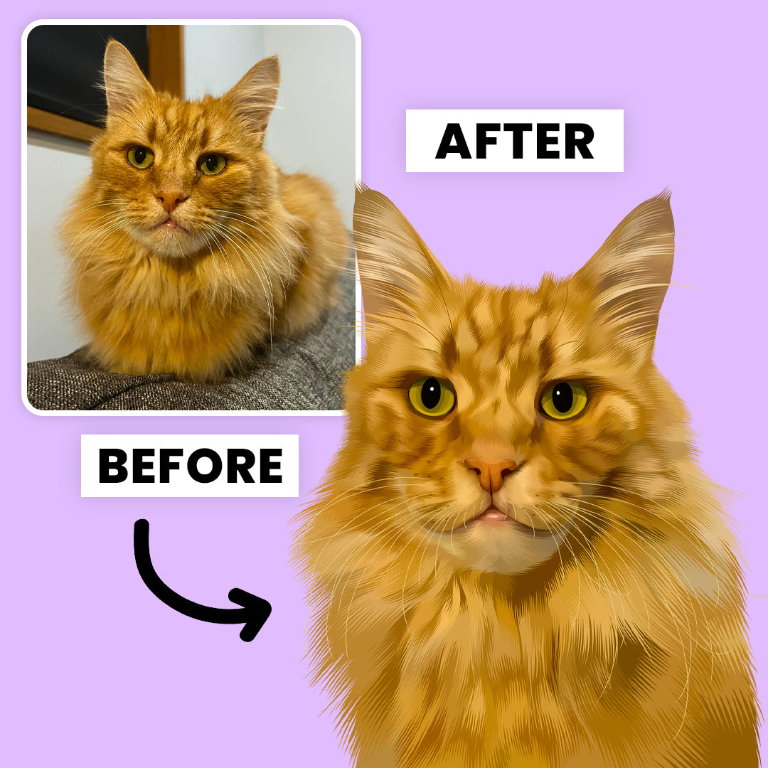 Personalised Pet Pawtrait