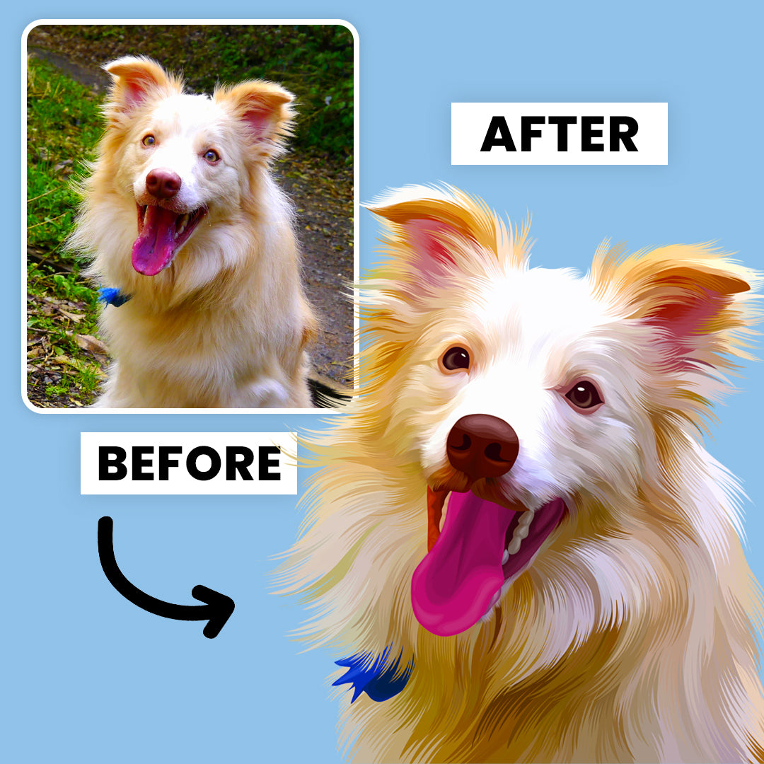 Personalised Pet Pawtrait