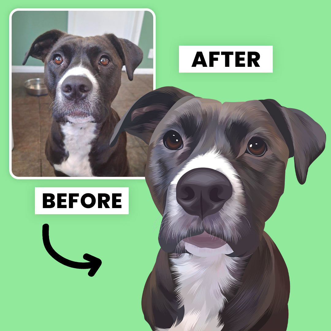 Personalised Pet Pawtrait