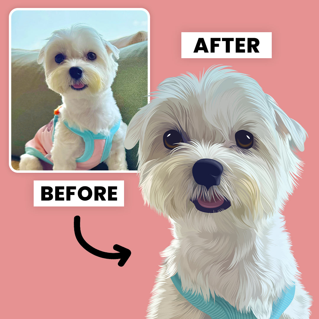 Personalised Pet Pawtrait