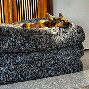 Happy customer with their bed