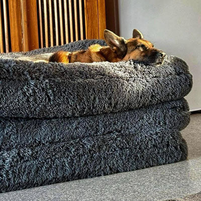 Happy customer with their bed