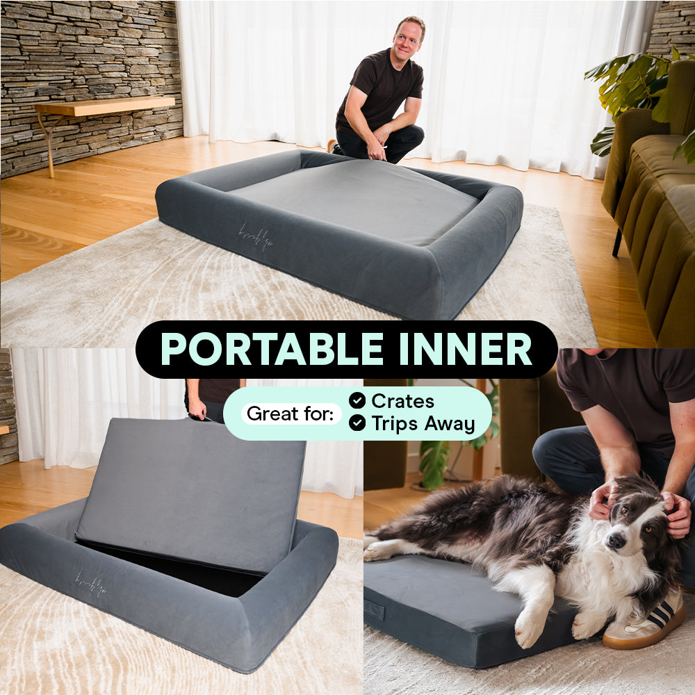 Brooklyn® Ortho Pro Dog Bed (Orthopaedic Memory Foam Dog Bed)
